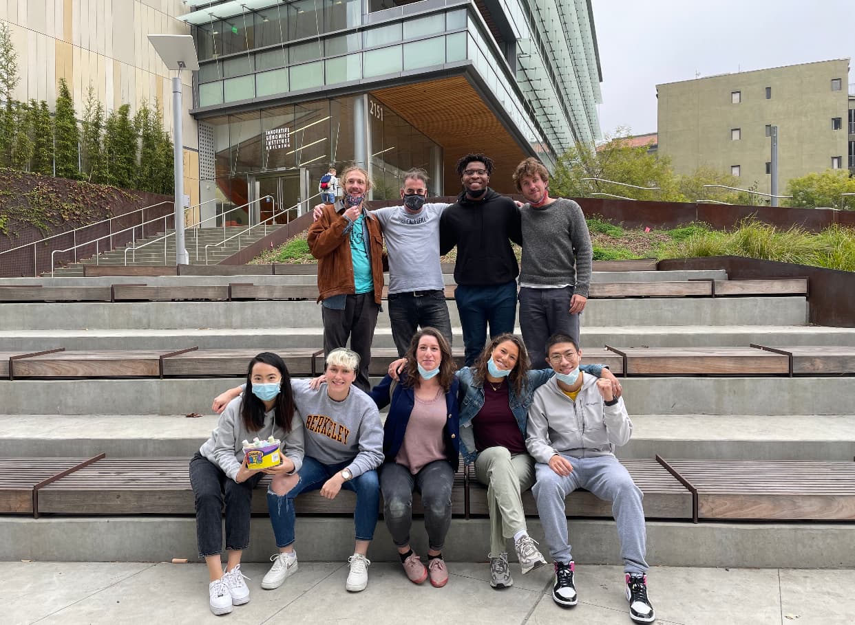 Marqez with his graduate cohort at the UC Berkeley Graduate School of Education