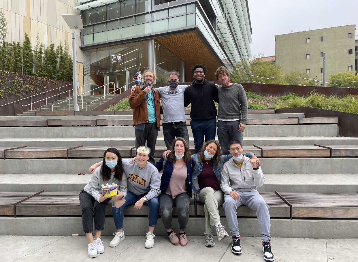 Marqez with his graduate cohort at the UC Berkeley Graduate School of Education